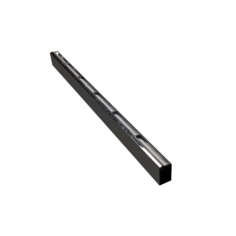 slim linear light black