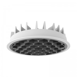 Lino series honeycomb DALI dimmable recessed Downlight 6inch 8inch led downlight light