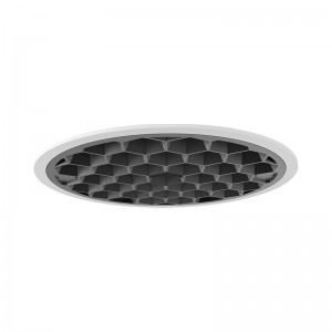 Lino series honeycomb DALI dimmable recessed Downlight 6inch 8inch led downlight light